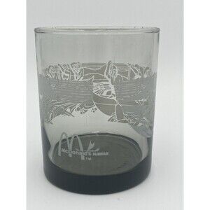 McDonalds Hawaii Highball Glass Sailboating Canoe Hawaiian Vintage SailBoat